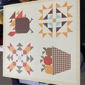 Autumn Gathering Quilt Kit - Multicolor